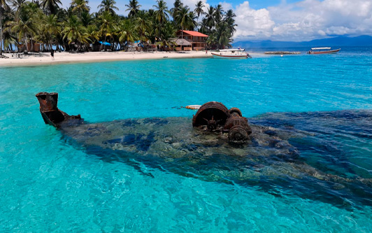 Tour a playas cristalinas